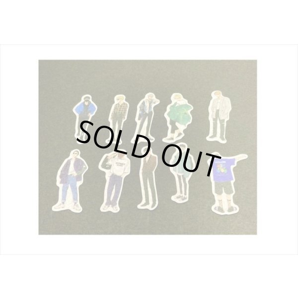 画像7: 40枚＊イケメン＊和紙シール＊ダイカット＊海外製 (7)