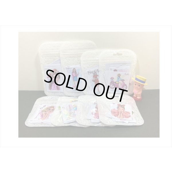 画像12: オシャレなレディ＊(6)・サングラスの女性＊15枚＊海外製 (12)