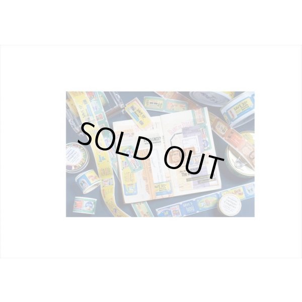 画像14: アンティーククーポン＊青色チケット＊はく離式＊海外マステ (14)