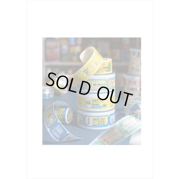 画像13: アンティーククーポン＊青色チケット＊はく離式＊海外マステ (13)