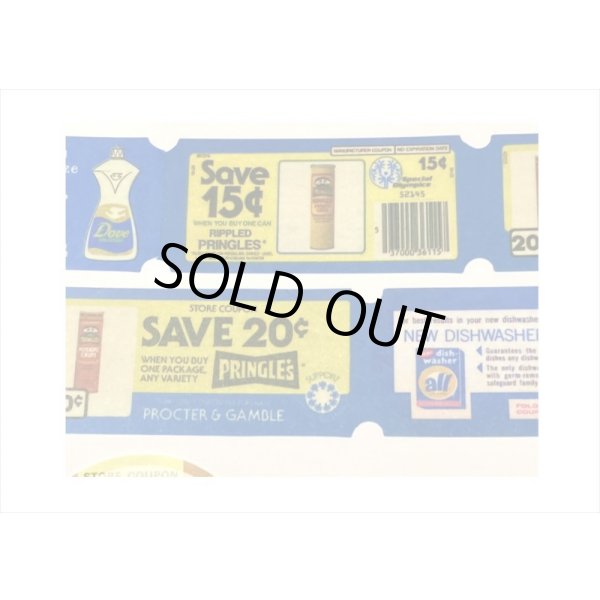 画像5: アンティーククーポン＊青色チケット＊はく離式＊海外マステ (5)