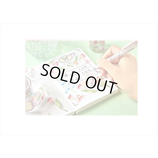 画像4: チューリップ＊特殊インク＊PETテープ＊はく離式＊海外マステ (4)