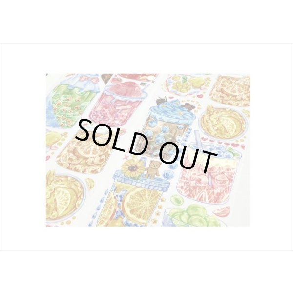 画像10: カラフルドリンク＊特殊インク＊PETテープ＊新七天＊はく離式＊海外マステ＊クリックポスト不可 (10)