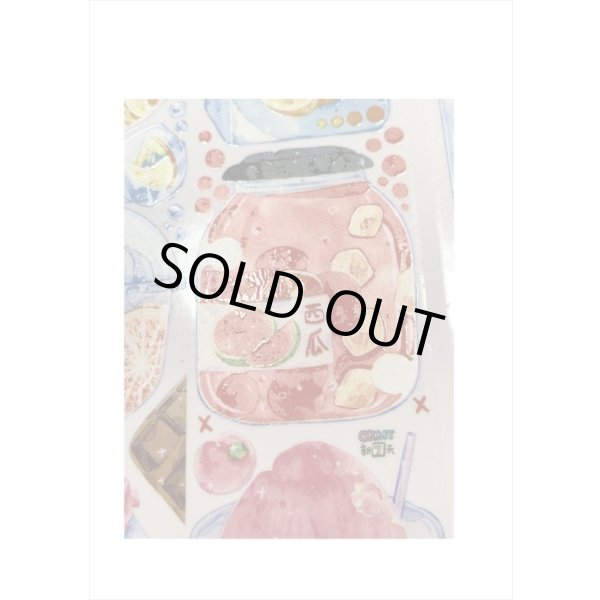 画像4: カラフルドリンク＊特殊インク＊PETテープ＊新七天＊はく離式＊海外マステ＊クリックポスト不可 (4)