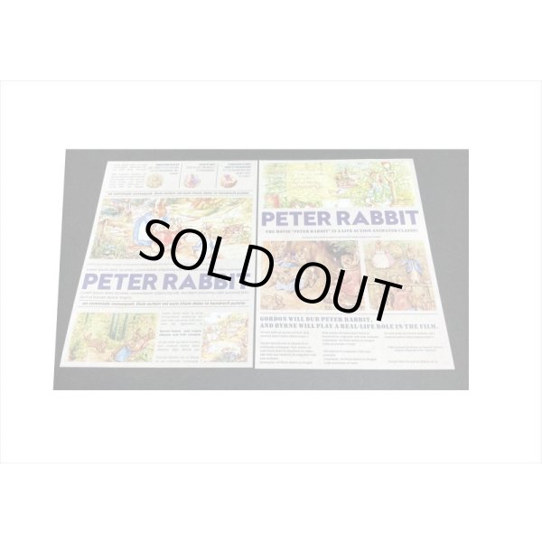 画像4: ピーターラビット＊小さな新聞＊ペーパーセット＊60枚＊海外製 (4)