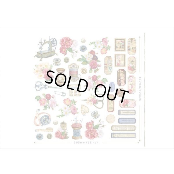 画像4: いろいろ使えるダイカット＊2212＊光沢シール＊40枚プラス＊海外製 (4)