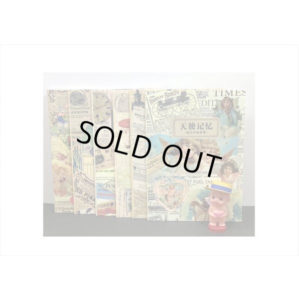 画像20: 3種のシールブック＊コラージュ＊ダイカット＊20シート＊海外製 (20)