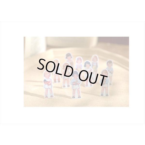 画像5: 貴族＊和紙シール＊レトロ＊着せ替え人形＊30枚入り＊海外製 (5)