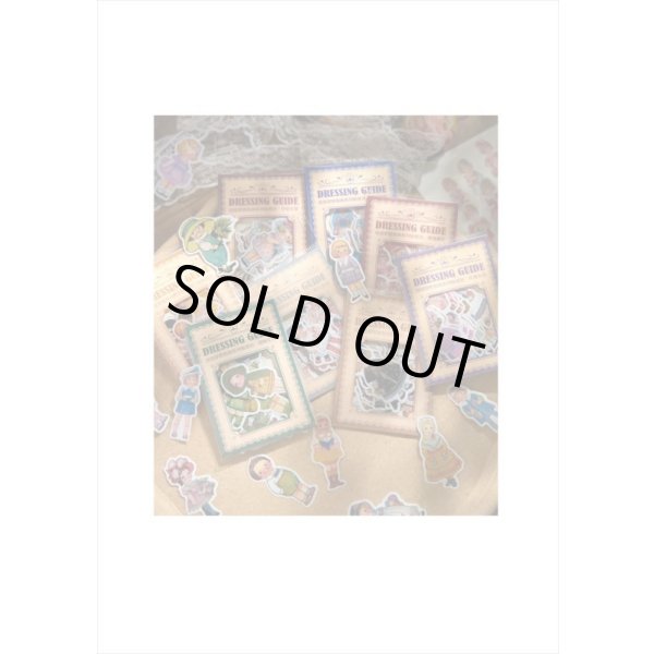 画像8: 貴族＊和紙シール＊レトロ＊着せ替え人形＊30枚入り＊海外製 (8)