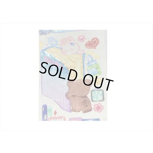 画像4: クッキング♪くま＆うさぎ✿和紙テープ＊特殊インク＊はく離式＊海外マステ＊クリックポスト不可 (4)