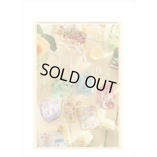 画像15: お花のボトル＊グリーン＊防水＊PETシール＊20枚入り＊海外製 (15)