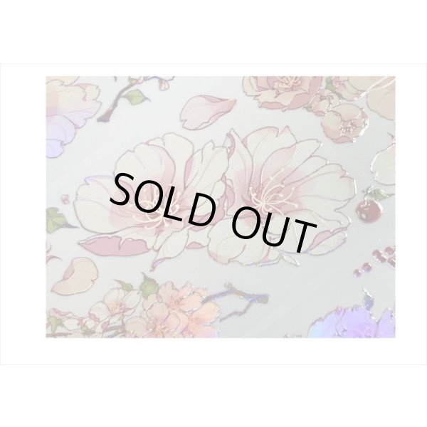 画像8: エンボス金箔＊桜＊PETテープ＊はく離式＊海外マステ＊クリックポスト不可 (8)