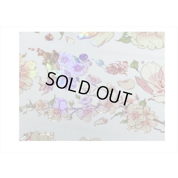 画像5: エンボス金箔＊桜＊PETテープ＊はく離式＊海外マステ＊クリックポスト不可 (5)