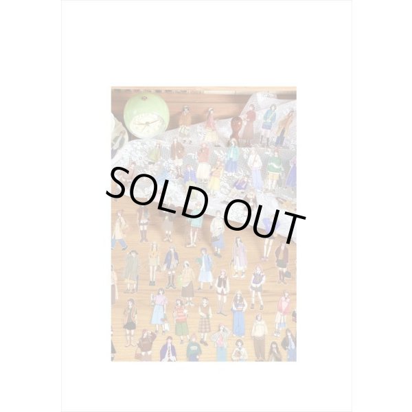 画像10: 人物＊PETシール＊ブラウン＊女の子＊ダイカット＊30枚＊海外製 (10)