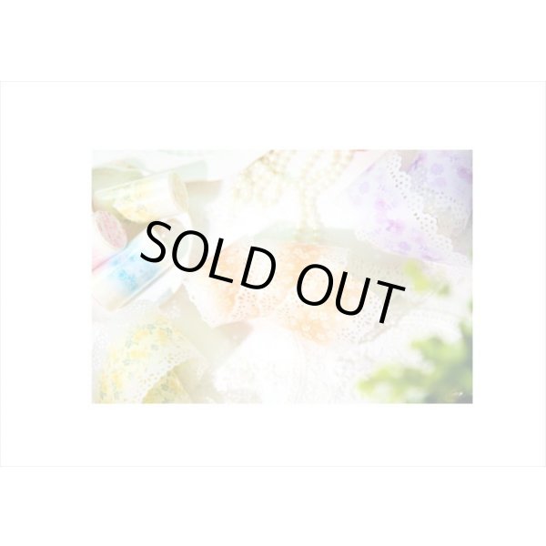 画像7: レースペーパーみたいなテープ＊ピンク＊はく離式＊マステ＊海外マステ＊クリックポスト不可 (7)