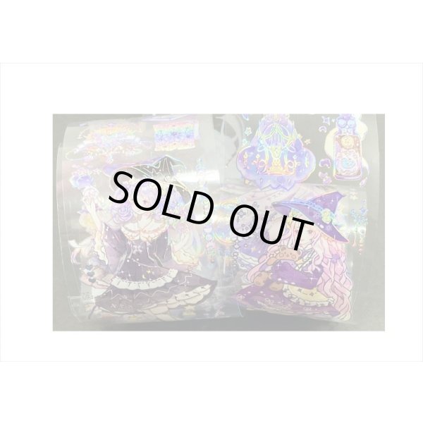 画像8: 魔法＊シルバーレインボー＊箔押し＊PETテープ＊はく離式＊海外マステ＊クリックポスト不可 (8)