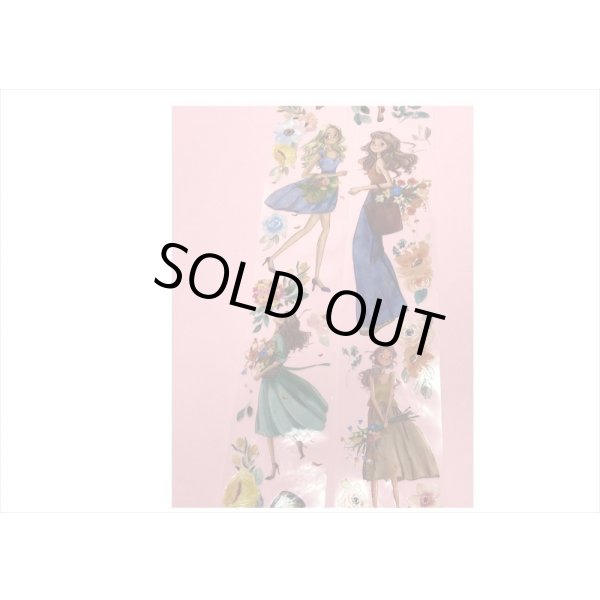 画像4: クールガール＊PETテープ＊はく離式＊海外マステ＊クリックポスト不可 (4)