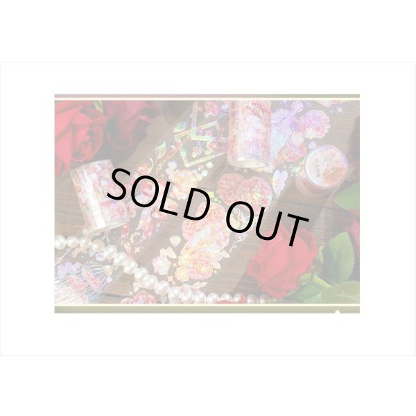 画像9: シェルライト＊ローズ＊PETテープ＊はく離式＊海外マステ＊クリックポスト不可 (9)