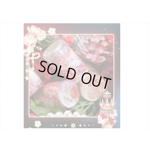 画像7: シェルライト＊ローズ＊PETテープ＊はく離式＊海外マステ＊クリックポスト不可 (7)