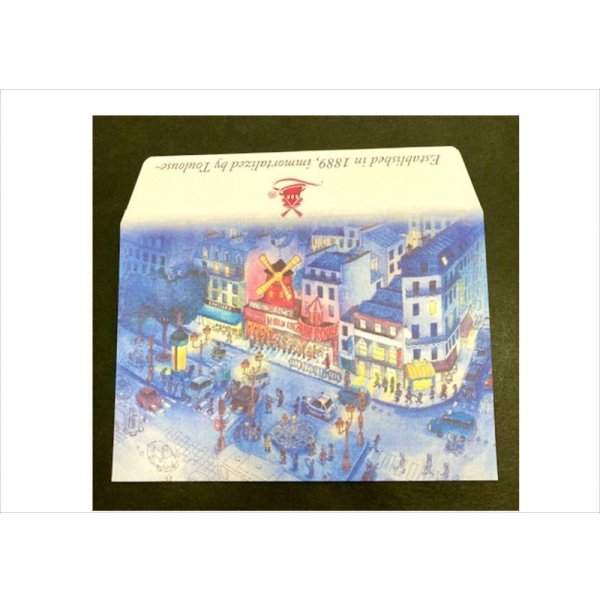 画像3: ムーラン・ルージュ レターセット＊シーリングスタンプシール付き＊オリジナル (3)