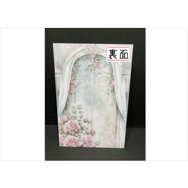 画像5: 両面印刷＊美しい女性＊カード＊６枚＊オリジナル (5)