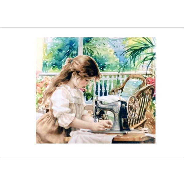 画像8: CuteGirl*ソーイング*光沢シール*18枚*オリジナル (8)