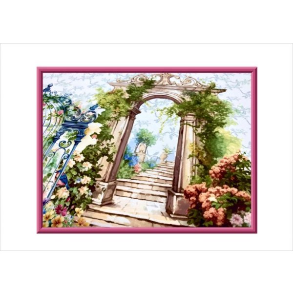 画像5: 両面印刷＊鳥かごの中の女性＊フォトマット紙＊4枚＊コラージュペーパー＊オリジナル (5)