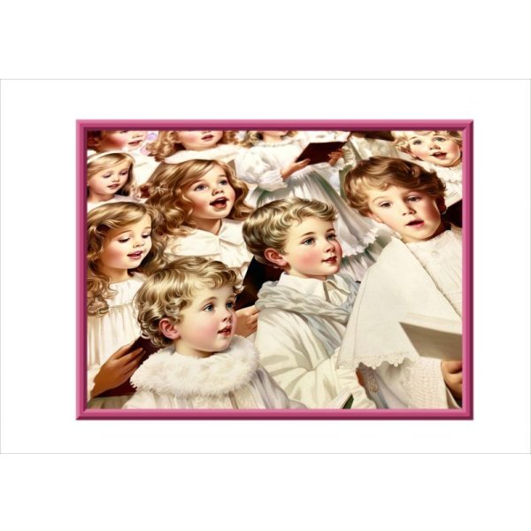 画像6: 天使の歌声＊聖歌隊＊２柄＊４枚＊コラージュペーパー＊オリジナル (6)