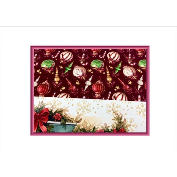 画像6: 両面印刷＊少女とクリスマスツリー＊🎄＊フォトマット紙＊4枚＊コラージュペーパー＊オリジナル (6)