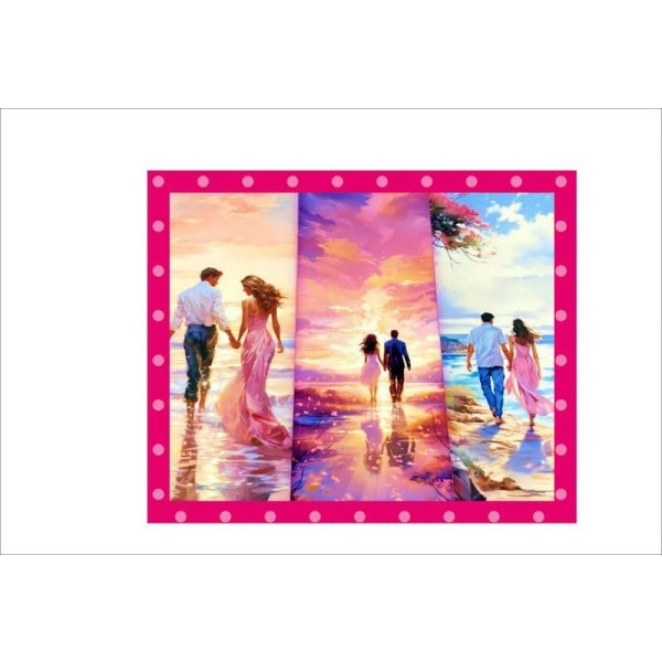 画像6: LOVE💓ブックマークやタグに♪＊両面印刷＊柄違い20枚＊オリジナル (6)