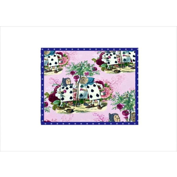 画像9: 不思議の国のアリス＊ペーパーセット＊柄違い7枚＊コラージュペーパー＊オリジナル (9)