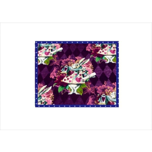 画像6: 不思議の国のアリス＊ペーパーセット＊柄違い7枚＊コラージュペーパー＊オリジナル (6)