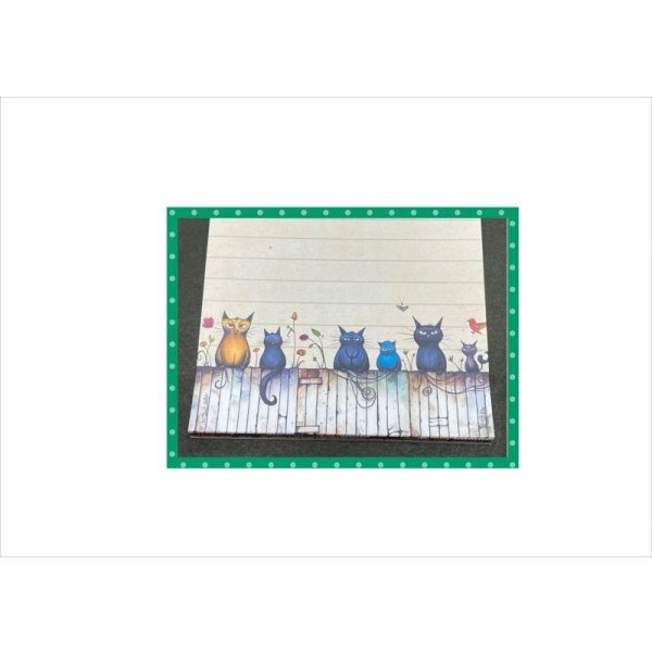 画像8: ネコの縄張り＊メモ帳＊48枚＊オリジナル (8)