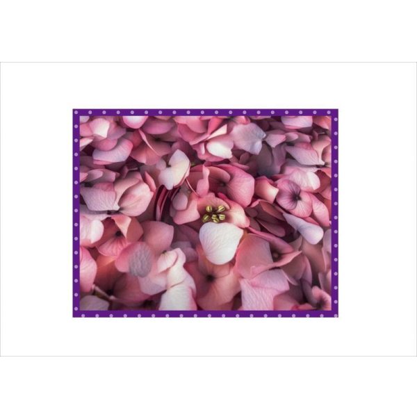 画像5: 花びらいっぱい♪カラフルあじさい＊コラージュペーパー＊柄違い5枚＊オリジナル (5)