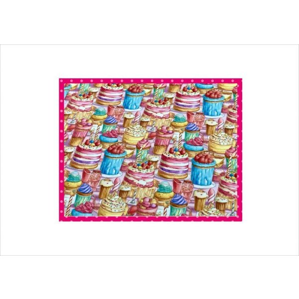 画像11: バースデーケーキ♪＊コラージュペーパー＊柄違い5枚＊オリジナル (11)