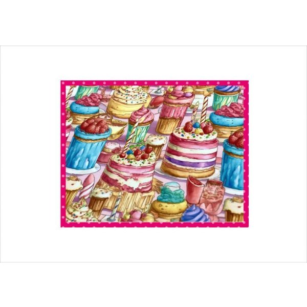 画像10: バースデーケーキ♪＊コラージュペーパー＊柄違い5枚＊オリジナル (10)