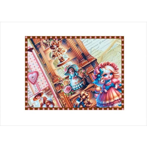 画像8: チョコレート屋さんのレターセット*自分で作る封筒♪素材セット* オリジナル (8)