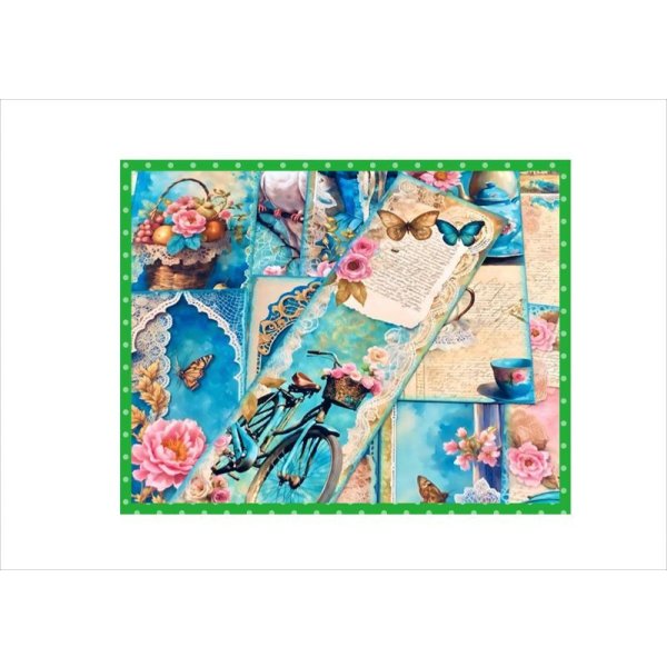 画像8: ヴィクトリア風＊ブックマークやタグに♪＊アンティーク加工＊両面印刷＊柄違い25枚＊オリジナル (8)