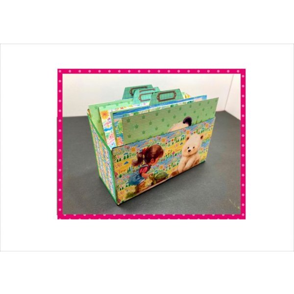 画像12: 仕切り付き収納BOX＊動物園＊ジャンクジャーナル＊素材セット＊ オリジナル (12)