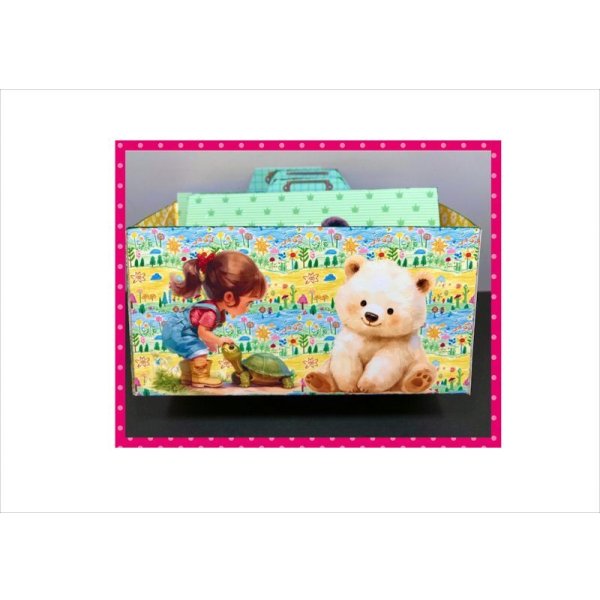 画像4: 仕切り付き収納BOX＊動物園＊ジャンクジャーナル＊素材セット＊ オリジナル (4)