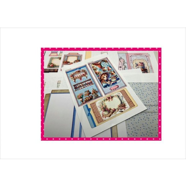 画像4: 洋書風＊レシピ＊ハトメ　オプションあり＊ジャンクジャーナル＊素材セット＊ オリジナル (4)