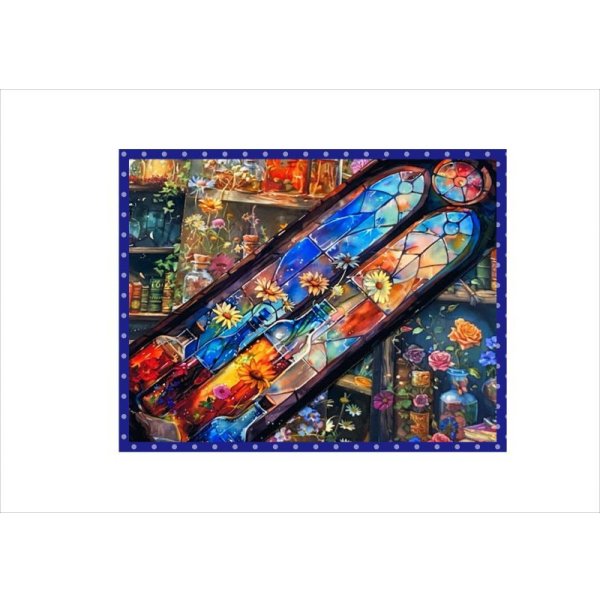 画像6: 薬品棚＊ブックマークやタグに♪＊アンティーク加工＊両面印刷＊柄違い21枚＊オリジナル (6)