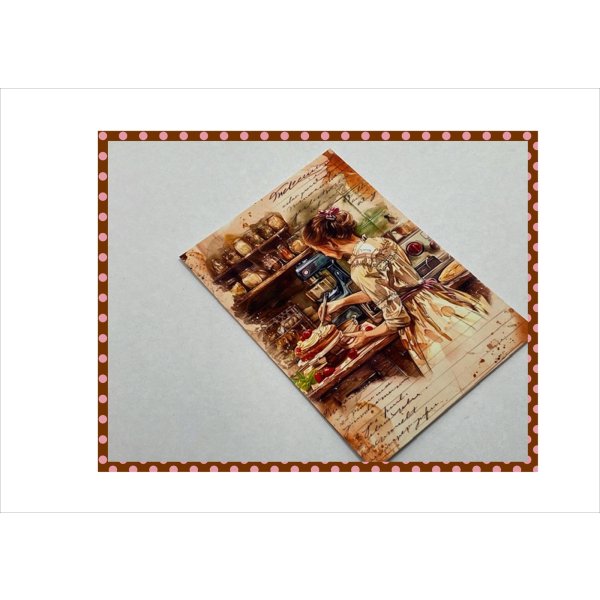 画像5: コーヒーショップ＊ポストカード＊柄違い5枚＊オリジナル (5)