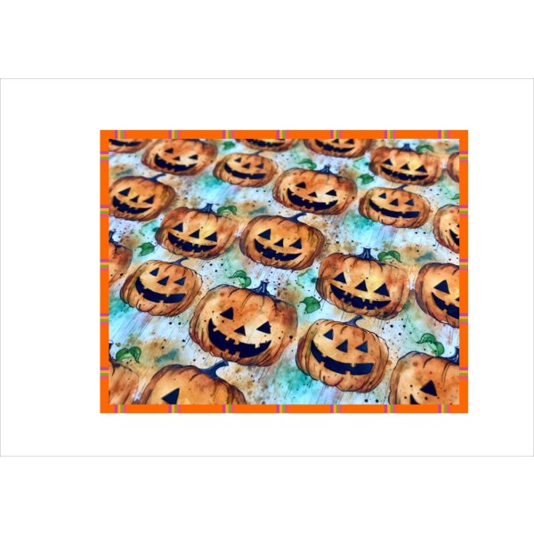 画像11: おばけカボチャ＊ハロウィン＊コラージュペーパー＊柄違い5枚＊オリジナル (11)
