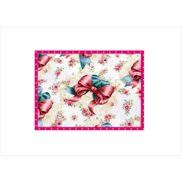 画像5: リボンがいっぱい＊サテンリボン＊コラージュペーパー＊同柄5枚＊オリジナル (5)