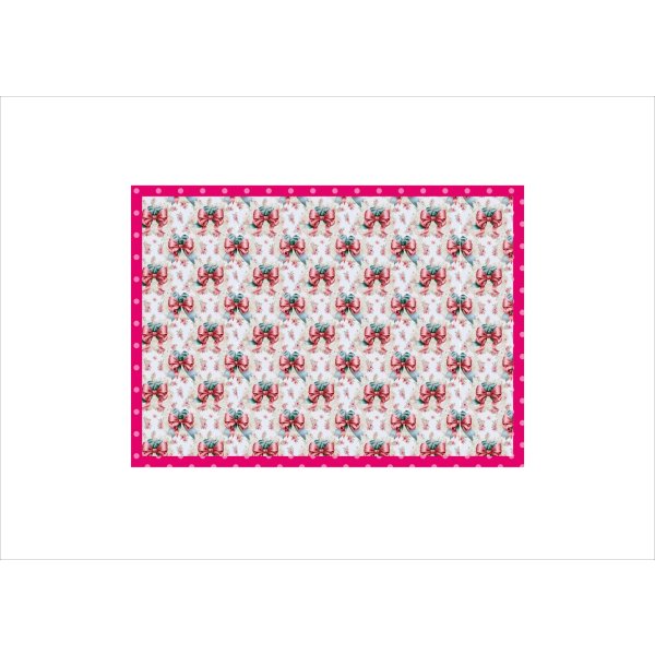 画像7: リボンがいっぱい＊サテンリボン＊コラージュペーパー＊同柄5枚＊オリジナル (7)