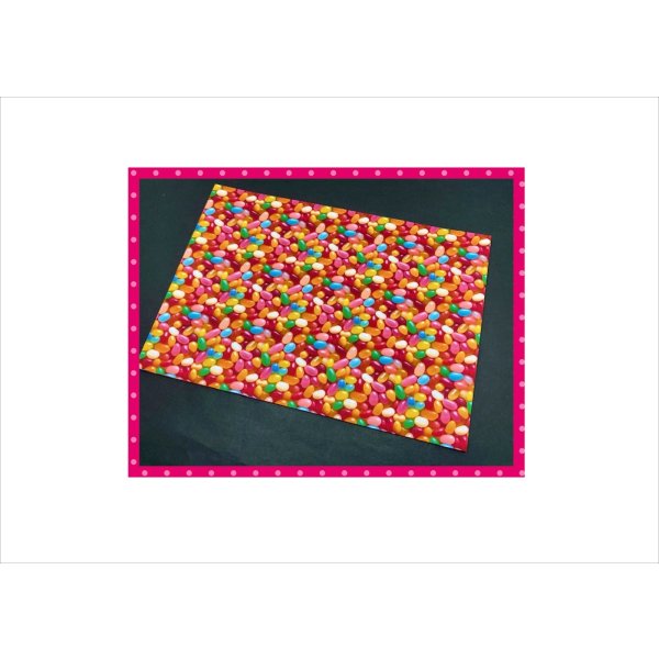 画像10: ゼリービーンズ＊コラージュペーパー＊柄違い4枚＊オリジナル (10)