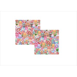 画像: クリスマスパーティ＊グリーン＆ホワイト＊コラージュペーパー＊2色＊4枚＊オリジナル