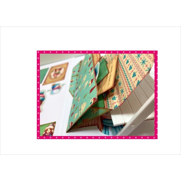 画像8: 初めてさんにもお勧め☆お財布みたいな封筒＊2個＊作り方付き♪＊ジャンクジャーナル＊丸型マジックテープ付き＊ オリジナル (8)