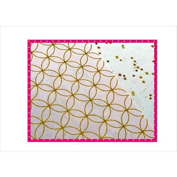 画像9: ピンク＊クリスマス＊＊大きめ折り紙＊正方形＊柄違い14枚＊ペーパーセット＊オリジナル (9)